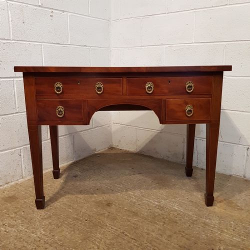 fig 1. ANTIQUE REGENCY MAHOGANY WRITING DESK C1820