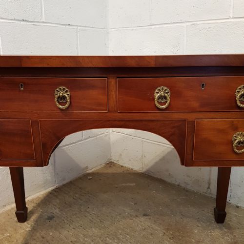 fig 2. ANTIQUE REGENCY MAHOGANY WRITING DESK C1820