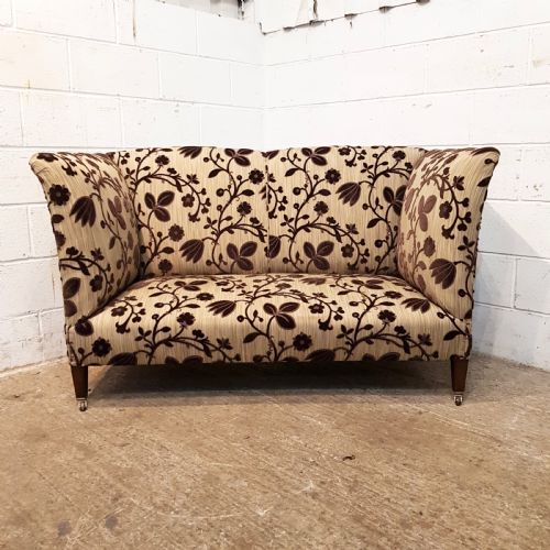 fig 2. ANTIQUE EDWARDIAN TWO SEATER KNOWLE SOFA C1900