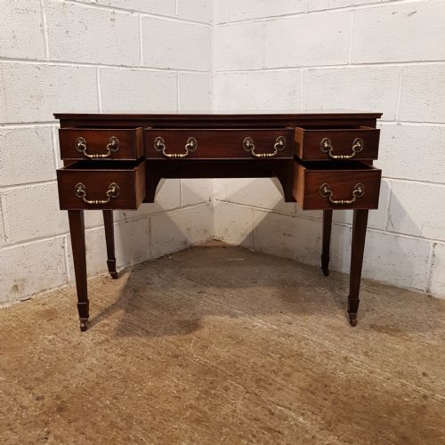 fig 1. ANTIQUE EDWARDIAN MAHOGANY DESK C1900