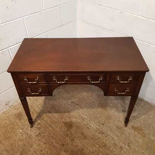 fig 2. ANTIQUE EDWARDIAN MAHOGANY DESK C1900