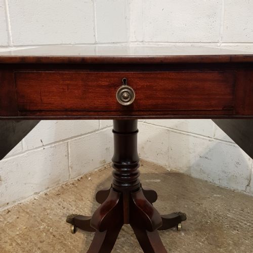 fig 2. ANTIQUE SMALL REGENCY MAHOGANY SOFA TABLE C1820
