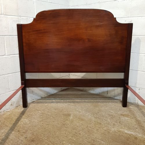 fig 1. ANTIQUE MAHOGANY DOUBLE BED C1920