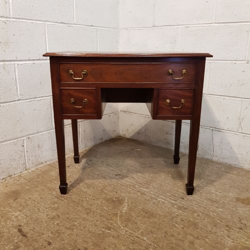 fig 1. ANTIQUE EDWARDIAN REGENCY MAHOGANY LOWBOY C1900