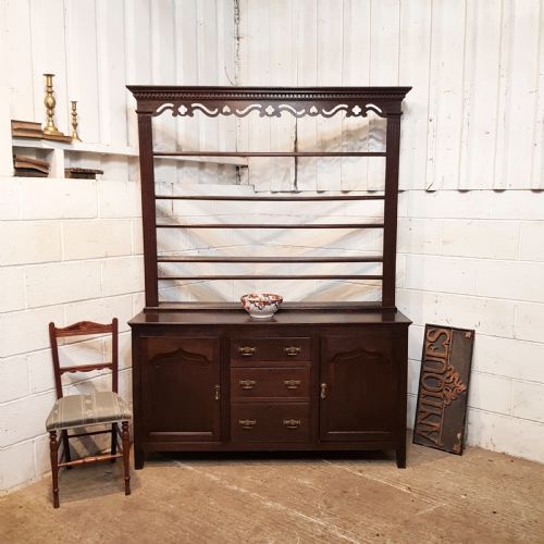Antique Victorian Oak Dresser C1860