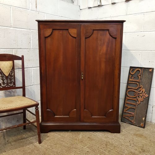 Antique Victorian. Mahogany Cupboard C1880