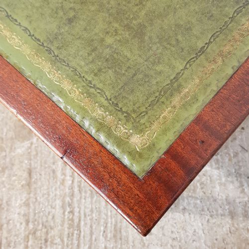 fig 2. ANTIQUE EDWARDIAN SMALL MAHOGANY WRITING TABLE C1900