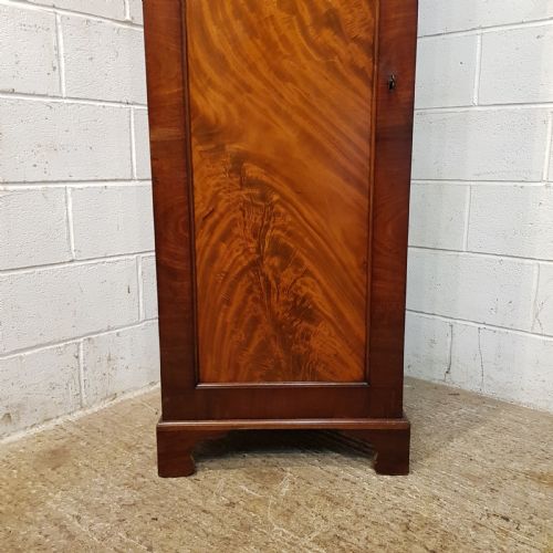 fig 1. ANTIQUE VICTORIAN MAHOGANY SENTRY BOX SINGLE WARDROBE C1880