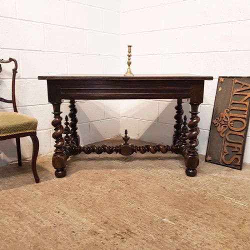 Antique 18th Century Hoined Oak Writing Desk C1780