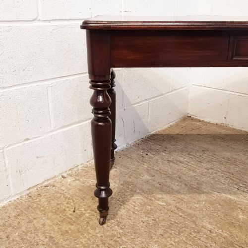 fig 1. ANTIQUE VICTORIAN MAHOGANY CONSOLE TABLE C1880