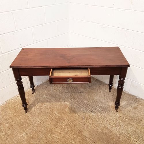 fig 2. ANTIQUE VICTORIAN MAHOGANY CONSOLE TABLE C1880