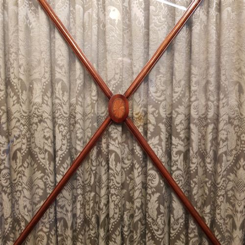 fig 2. ANTIQUE EDWARDIAN MAHOGANY INLAID COMPACTUM WARDROBE C1900