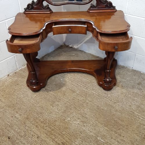 fig 1. ANTIQUE VICTORIAN MAHOGANY DUCHESSE DRESSING TABLE C1860