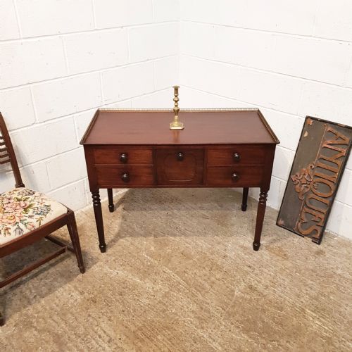 Antique 18th Century Mahogany Side Table C1780