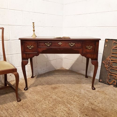 Antique Walnut Lowboy Desk C1920