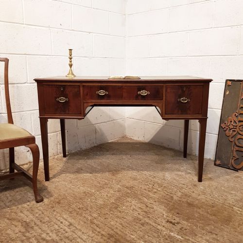 fig 1. ANTIQUE EDWARDIAN MAHOGANY WRITING DESK C1900
