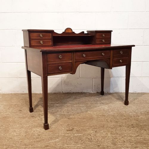 fig 2. ANTIQUE EDWARDIAN MAHOGANY DESK C1900