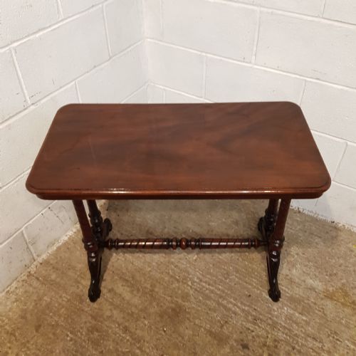 fig 2. ANTIQUE VICTORIAN MAHOGANY WINDOW TABLE C1880
