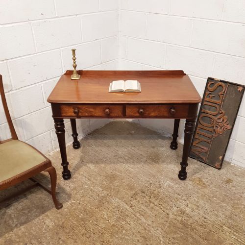 Antique Early Victorian Mahogany Side Table C1840