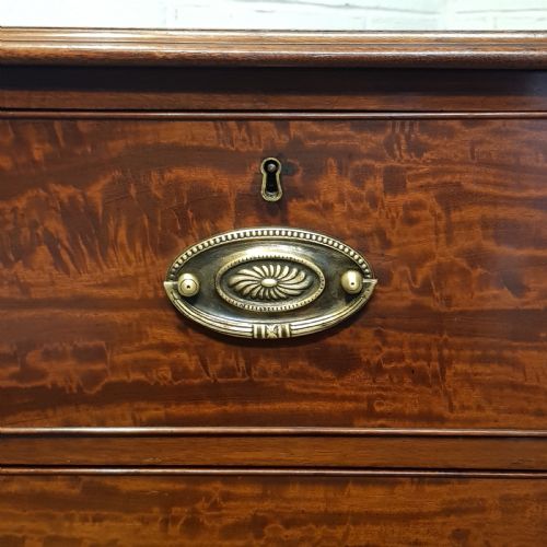 fig 2. ANTIQUE 18TH CENTURY MAHOGANY CHEST OF DRAWERS C1780