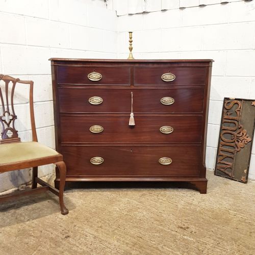 Antique Regency Mahogany Chest of Drawers C1820