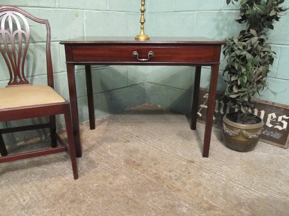 Antique Georgian Regency Mahogany side table c1820