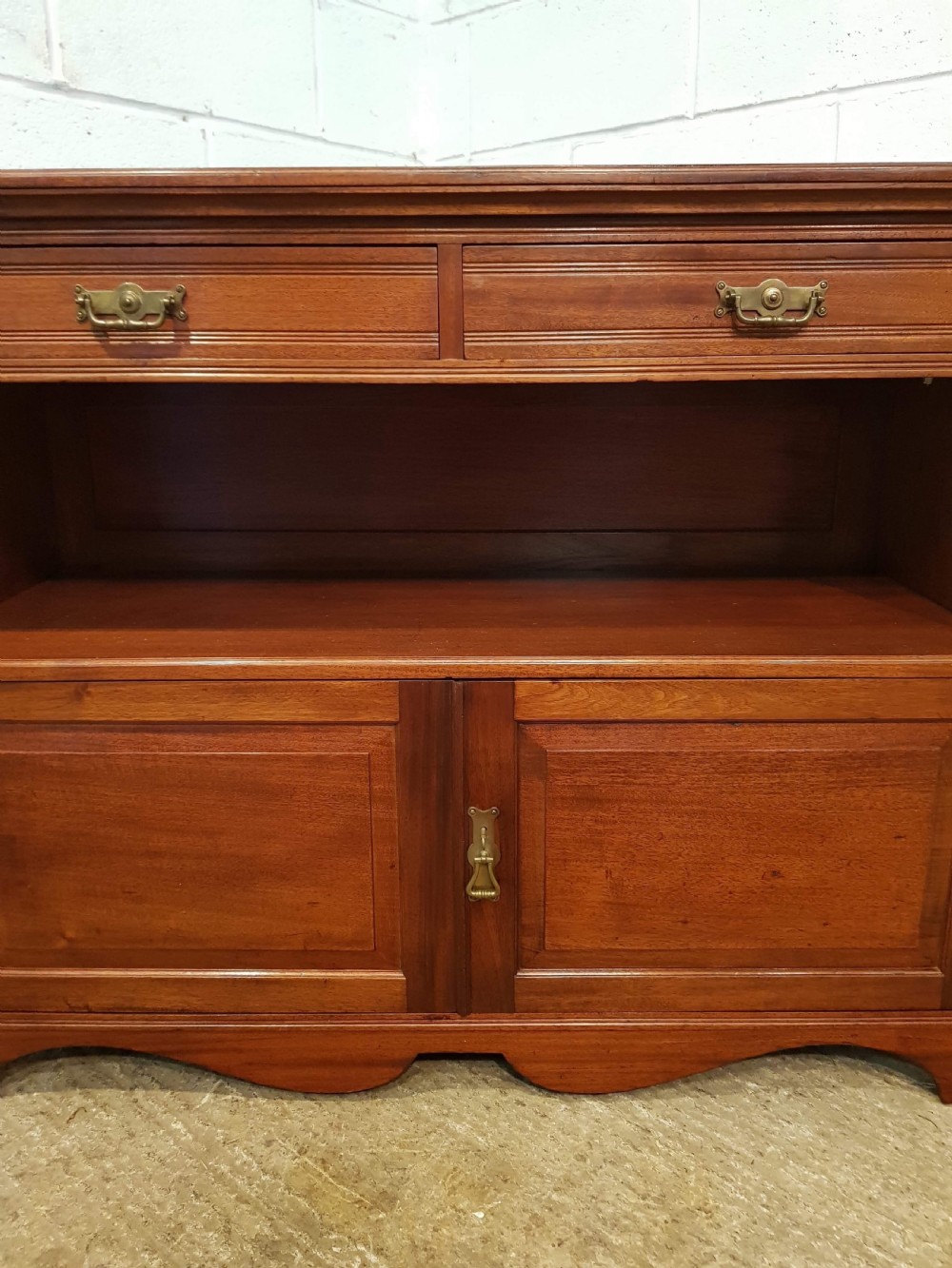 ANTIQUE EDWARDIAN MAHOGANY SERVER SIDEBOARD C1900 View IV