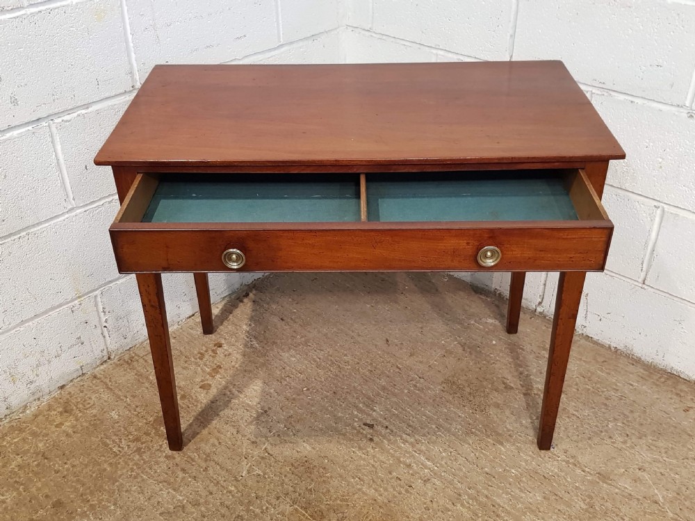 ANTIQUE REGENCY MAHOGANY SIDE TABLE C1820 View II