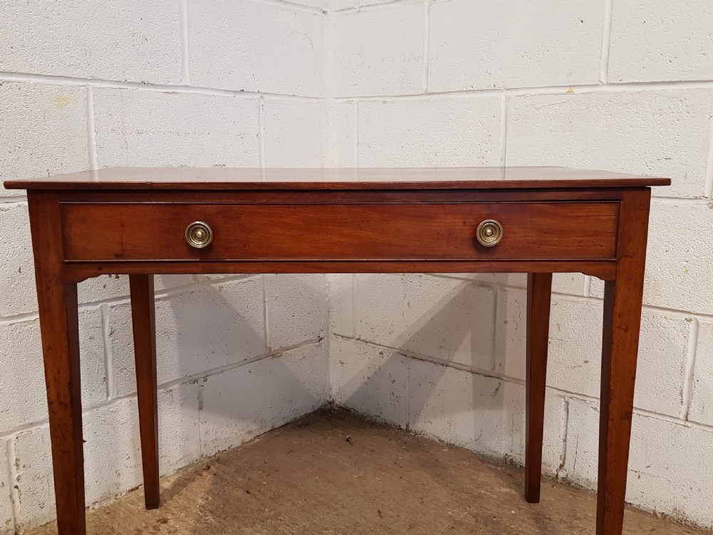 ANTIQUE REGENCY MAHOGANY SIDE TABLE C1820 View III