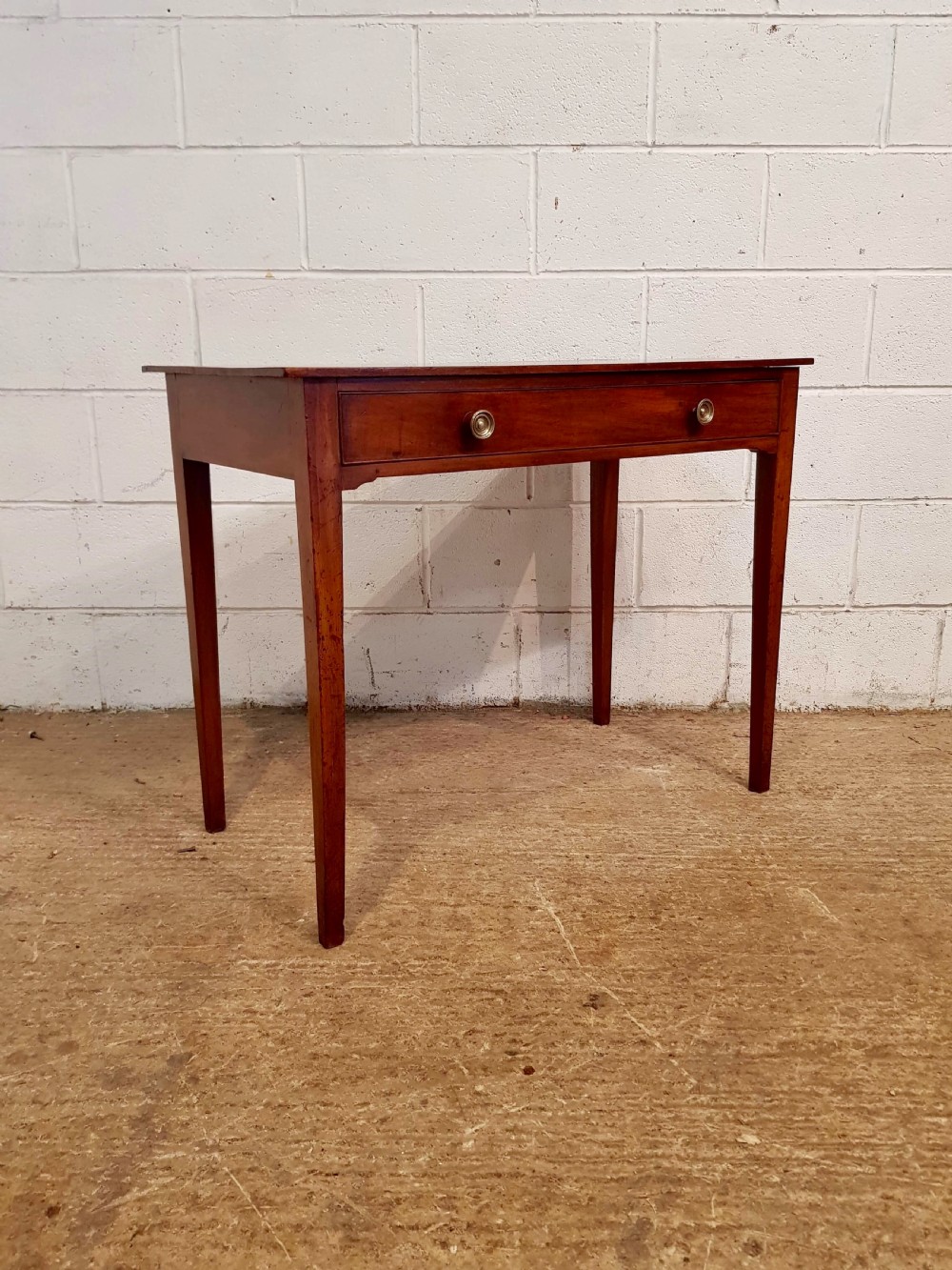 ANTIQUE REGENCY MAHOGANY SIDE TABLE C1820 View V