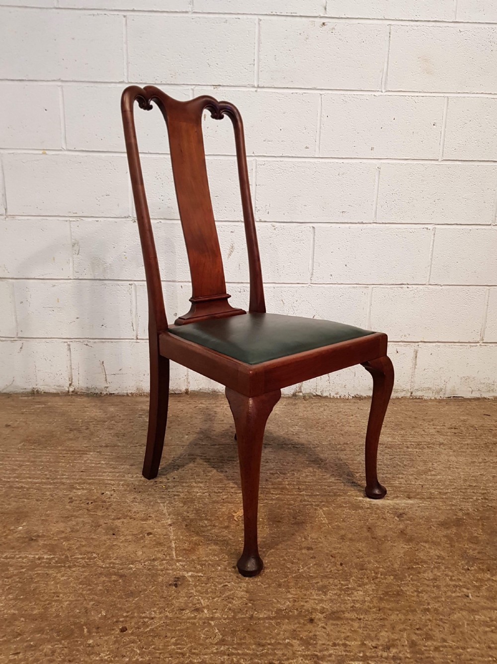 ANTIQUE SET SIX EDWARDIAN MAHOGANY QUEEN ANNE DINING CHAIRS BY MAPLE & Co c1900 View II