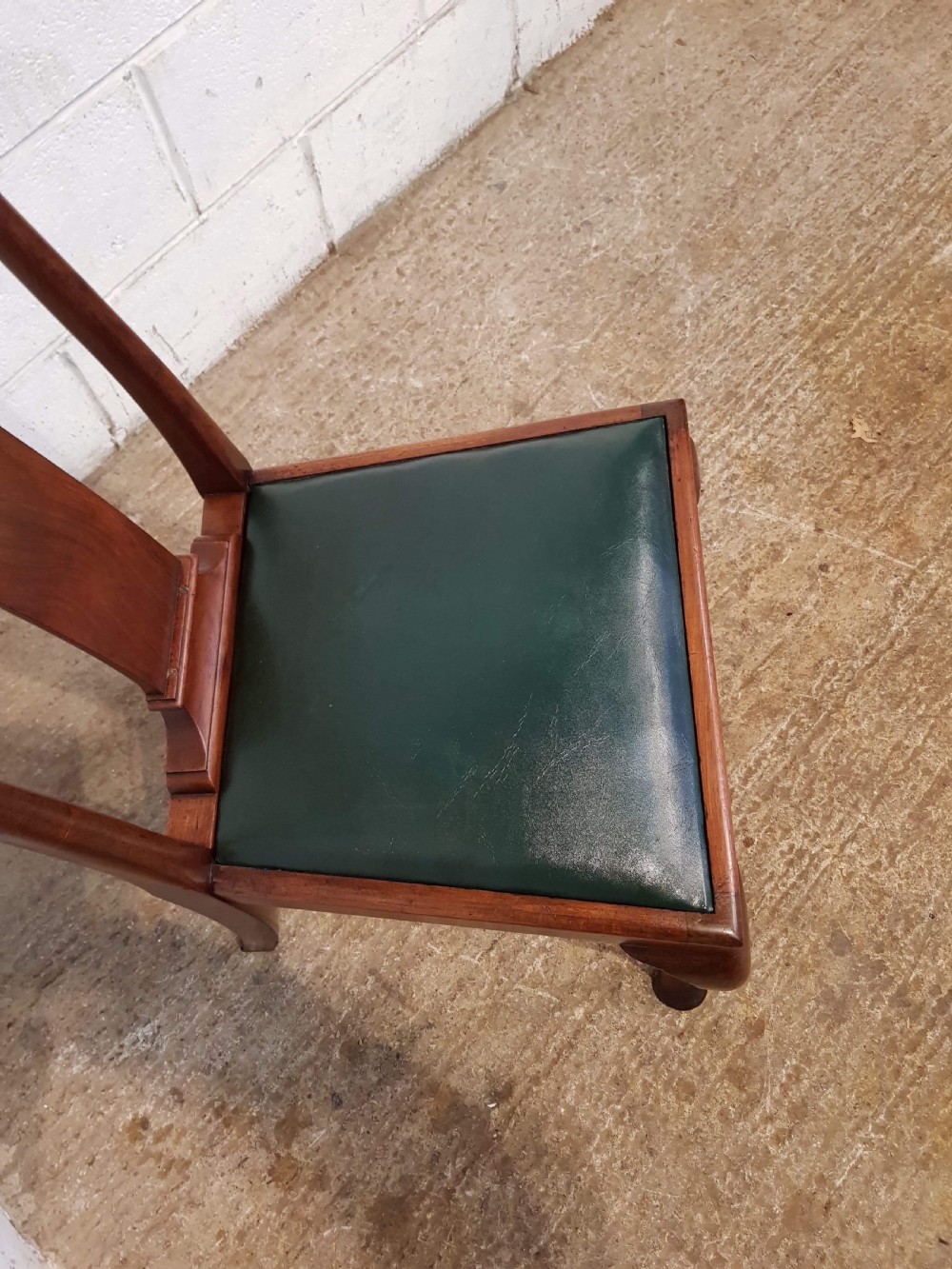 ANTIQUE SET SIX EDWARDIAN MAHOGANY QUEEN ANNE DINING CHAIRS BY MAPLE & Co c1900 View IV