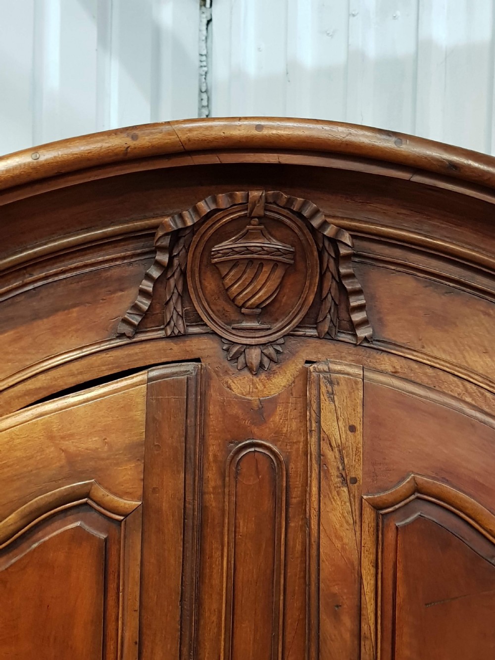 ANTIQUE 18TH CENTURY FRENCH CHESTNUT ARMOIRE C1780 View IV
