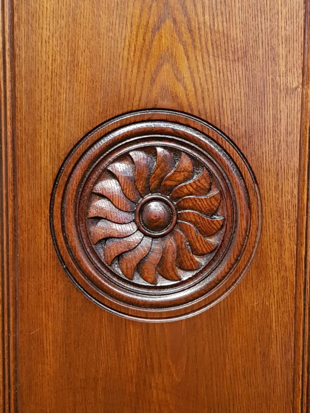ANTIQUE ARTS & CRAFTS ASH COMBINATION WARDROBE BY MARSH, JONES & CRIBB C1890 View III