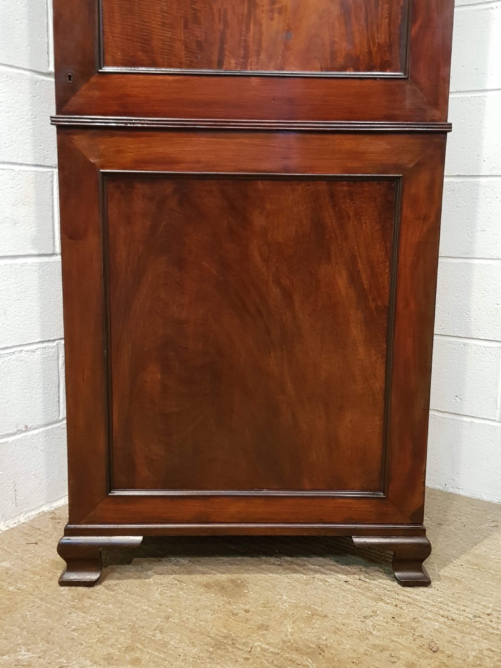 ANTIQUE REGNCY MAHOGANY TALL NARROW SINGLE WARDROBE C1820 View VI