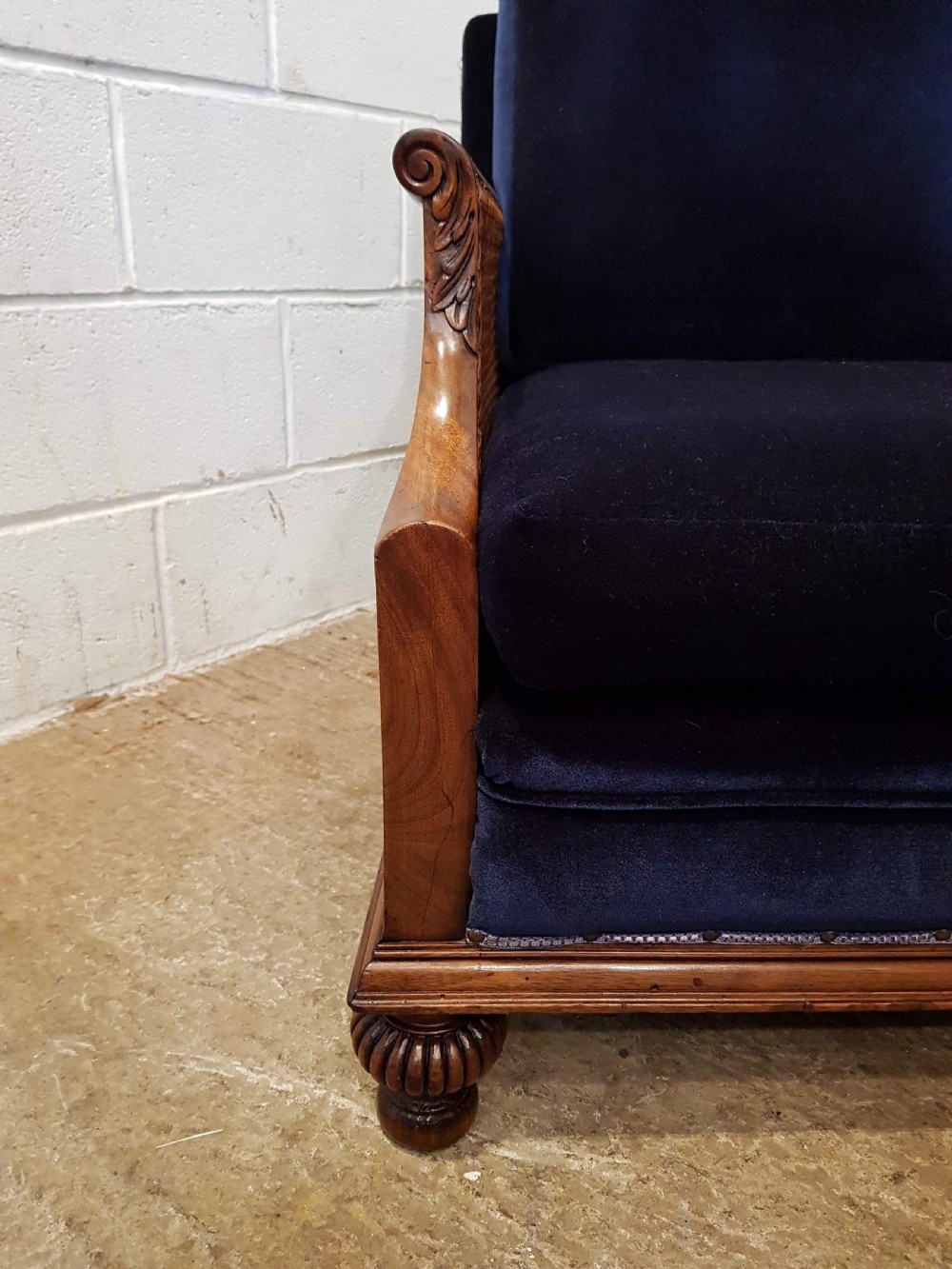 ANTIQUE EDWARDIAN MAHOGANY BEGERE SUITE C1900 View VIII