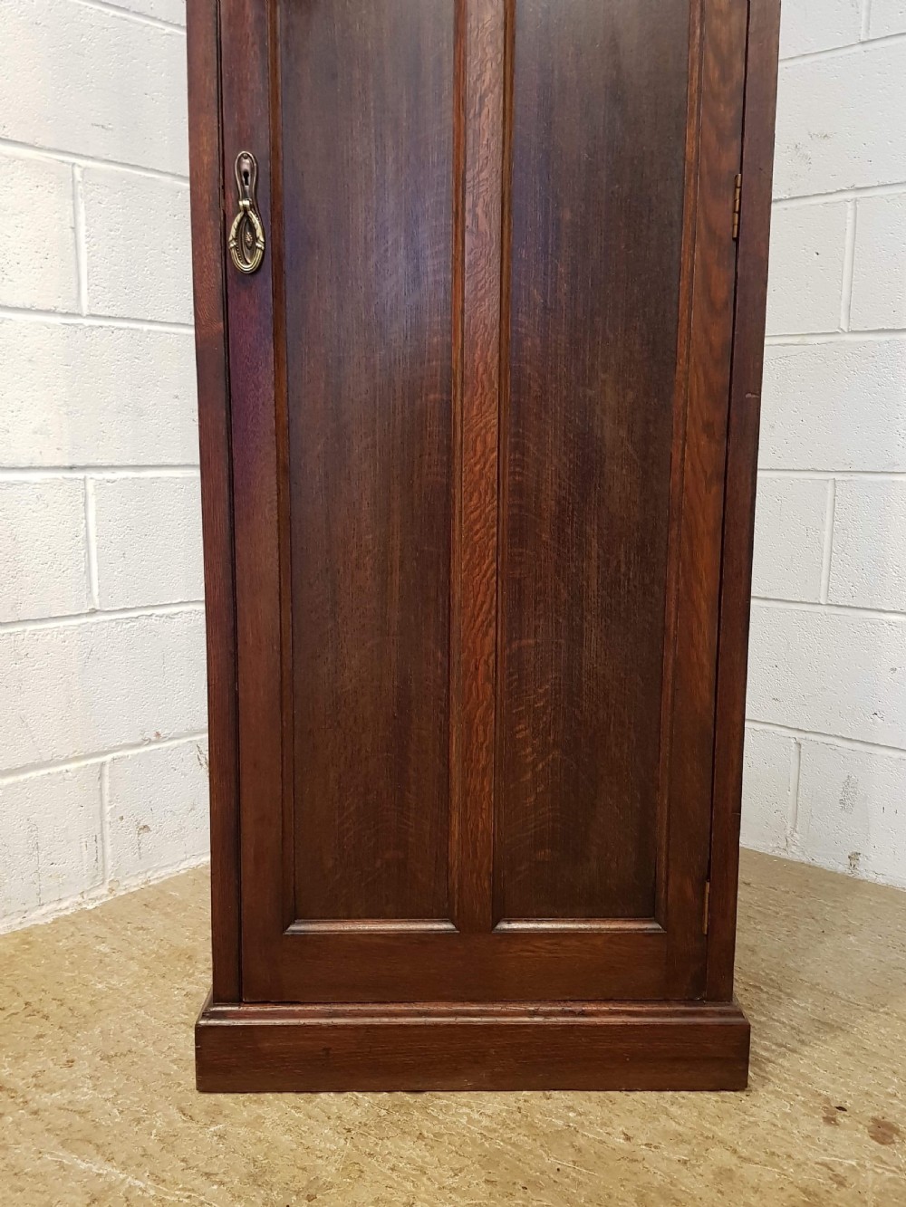 ANTIQUE EDWARDIAN OAK HALL ROBE C1900 View VI