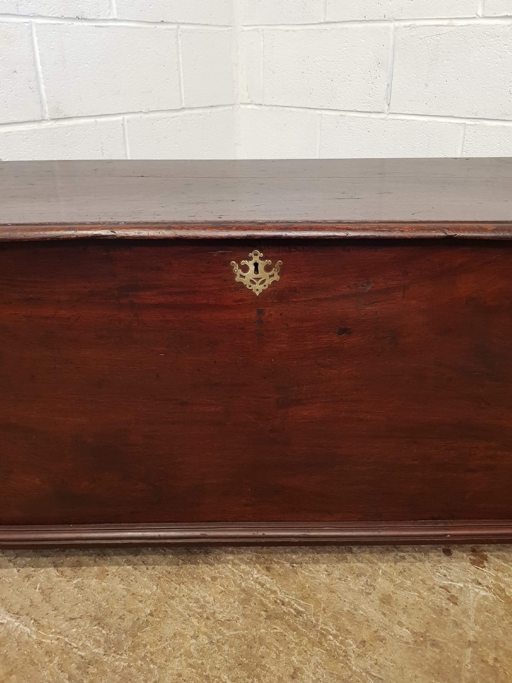 ANTIQUE EIGHTEENTH CENTURY PERIOD MAHOGANY BOX COFFER C1780 View III