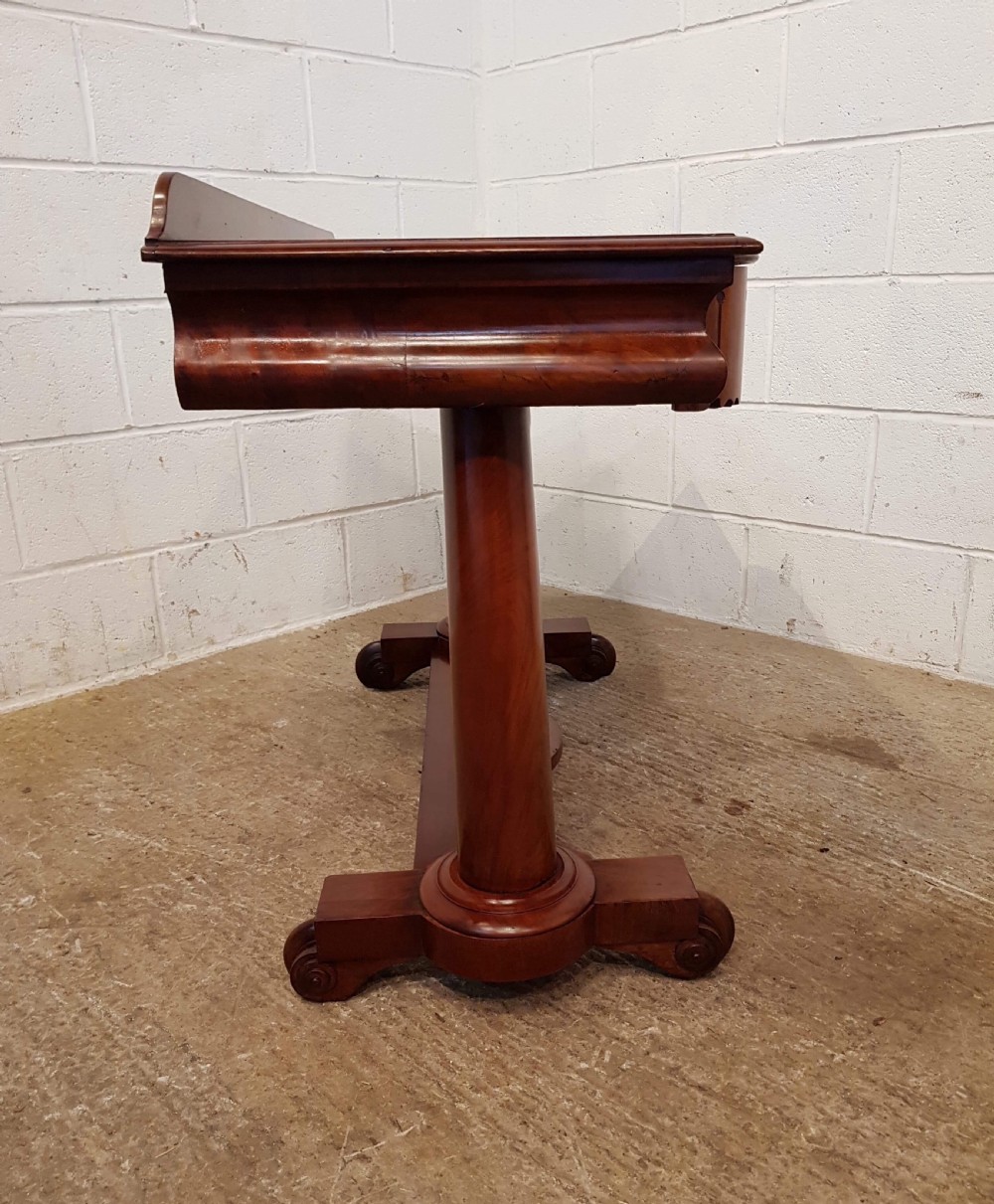 ANTIQUE WILLIAM 1V MAHOGANY SIDE CONSOLE TABLE C1830 View VIII