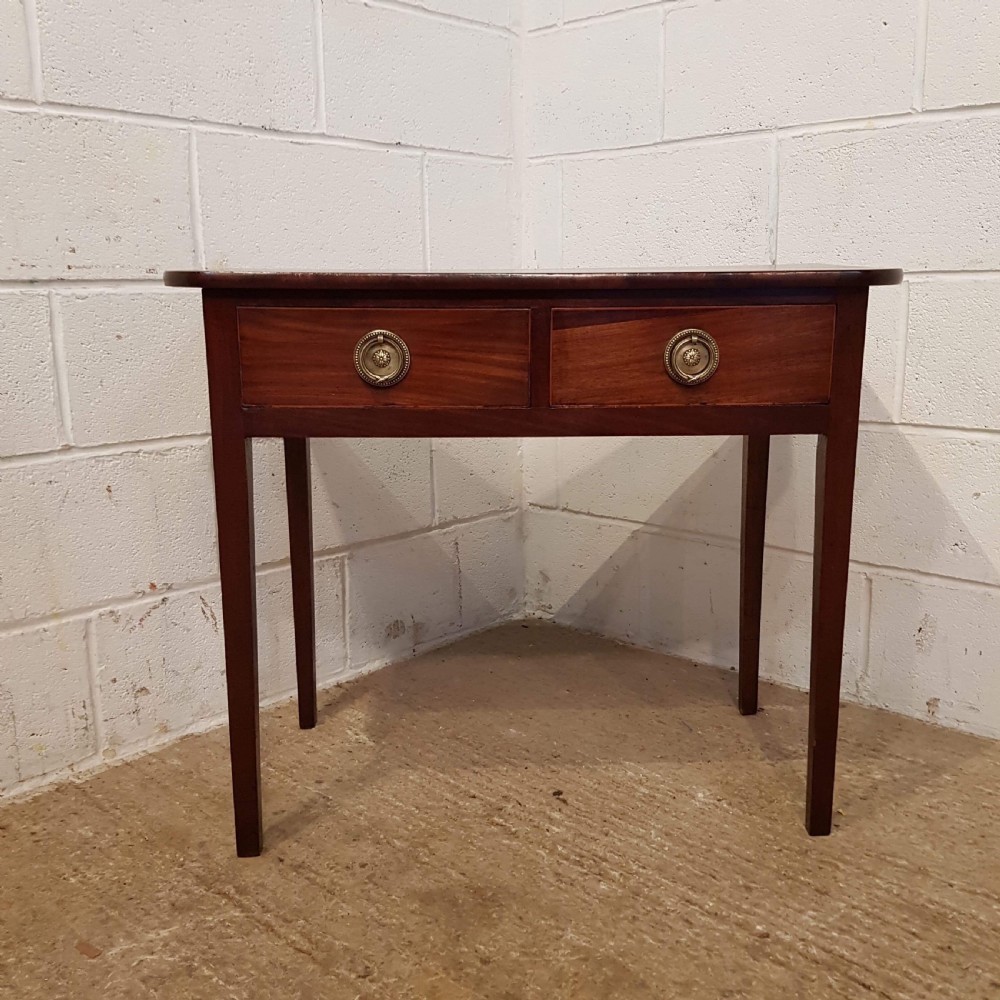 ANTIQUE SMALL REGENCY MAHOGANY SIDE TABLE C1820 View IV