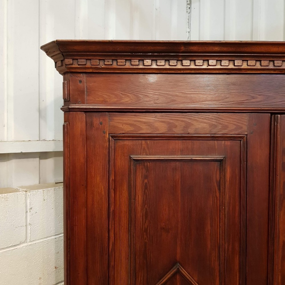 ANTIQUE 19TH CENTURY FRENCH WALNUT AND PINE ARMOIRE C1880 View IV