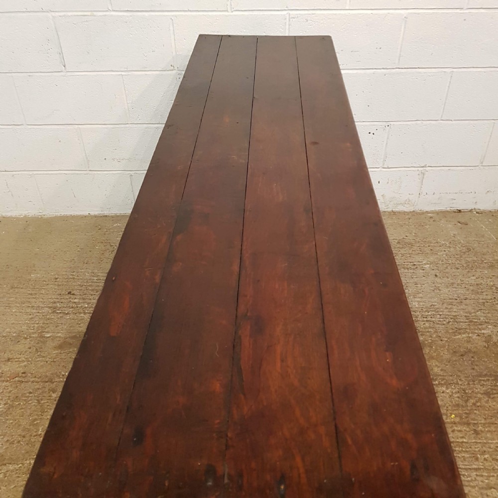 ANTIQUE LATE 18TH CENTURY PERIOD JOINED OAK DRESSER BASE C1790 View II