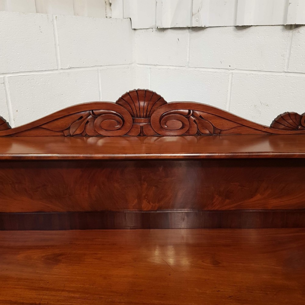 ANTIQUE WILLIAM 1V MAHOGANY CHIFFONIER  C1830 View II