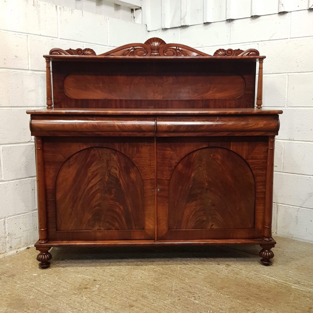 ANTIQUE WILLIAM 1V MAHOGANY CHIFFONIER  C1830 View VI