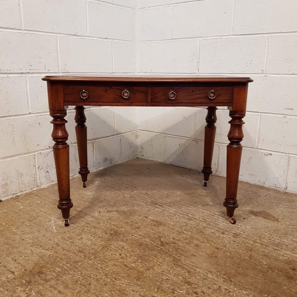 ANTIQUE VICTORIAN MAHOGANY SIDE TABLE C1880 View V