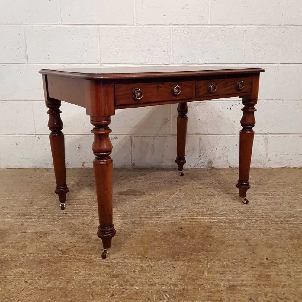 ANTIQUE VICTORIAN MAHOGANY SIDE TABLE C1880 View VI