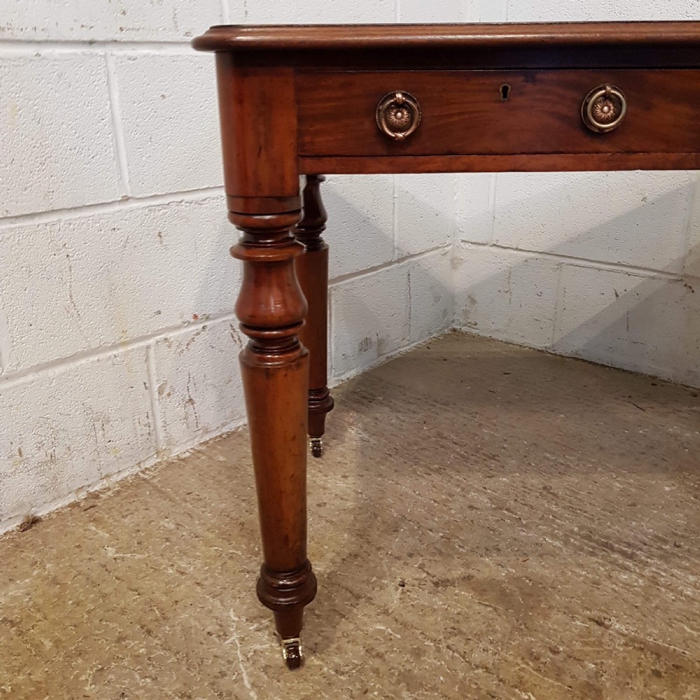 ANTIQUE VICTORIAN MAHOGANY SIDE TABLE C1880 View VII