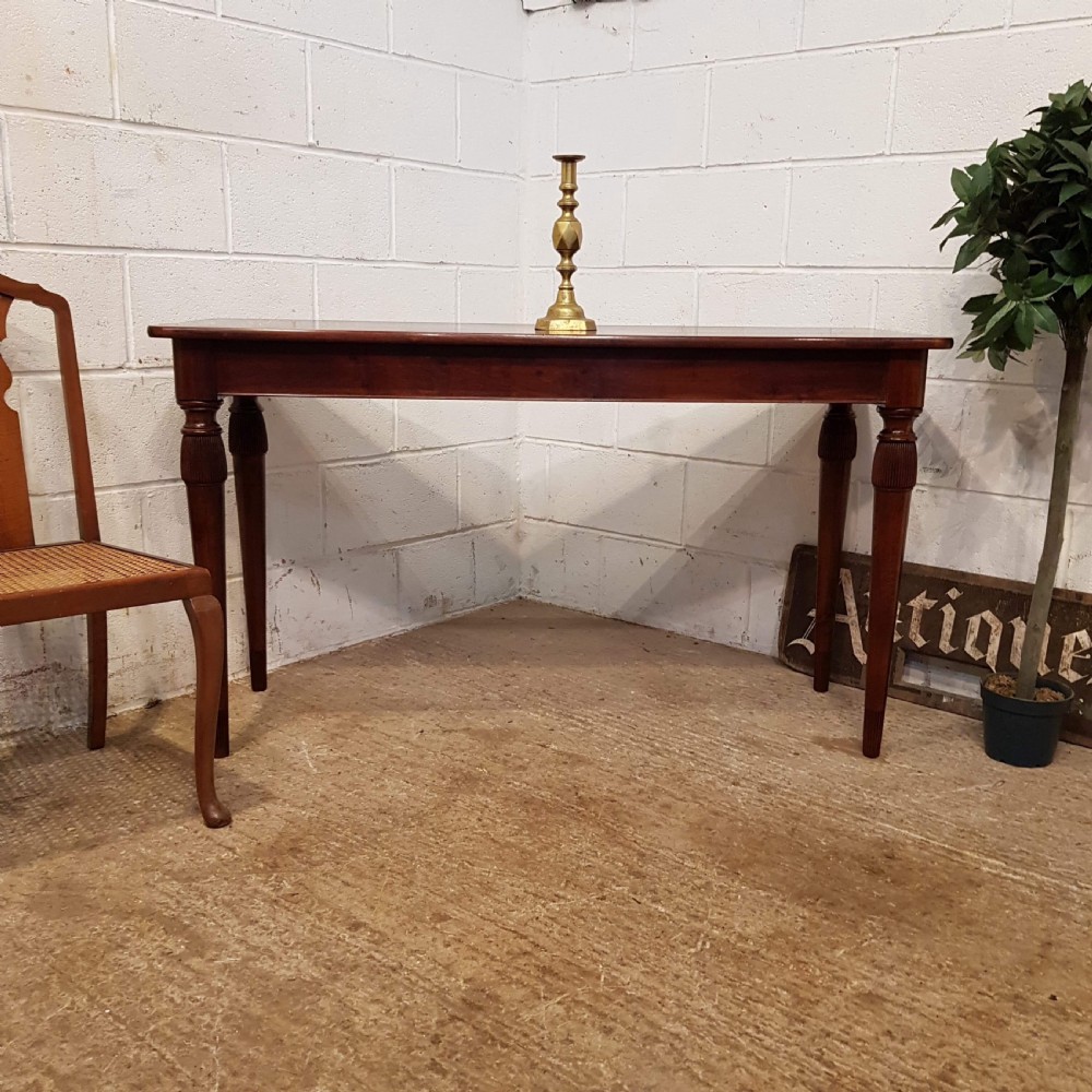 ANTIQUE MAHOGANY HALL CONSOLE TABLE C1920