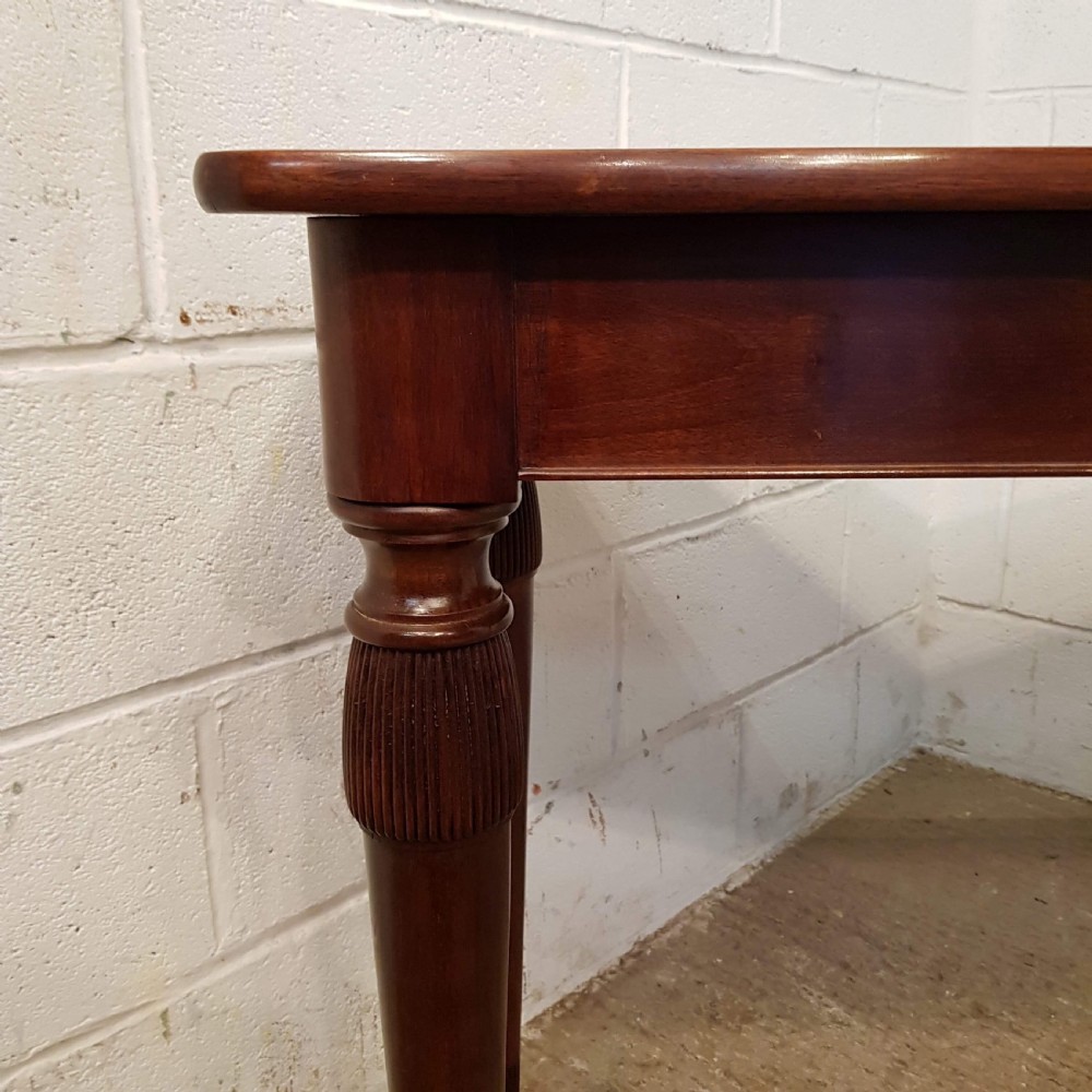 ANTIQUE MAHOGANY HALL CONSOLE TABLE C1920 View II