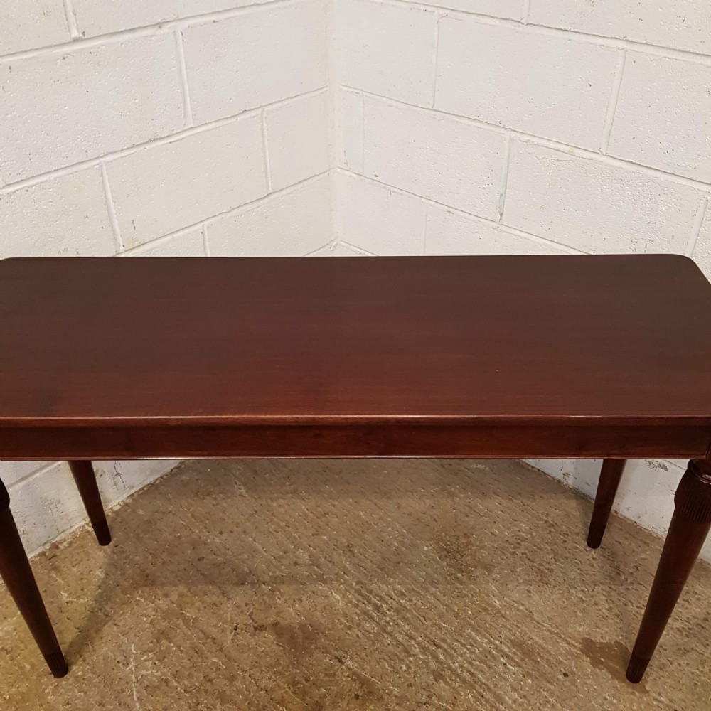 ANTIQUE MAHOGANY HALL CONSOLE TABLE C1920 View III